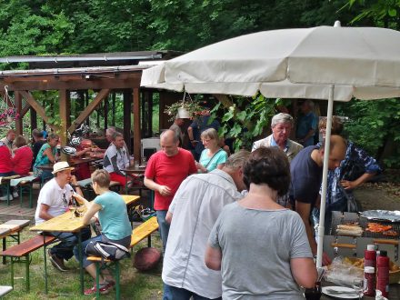Frisch gegrilltes zum Tag des offenen Weingutes