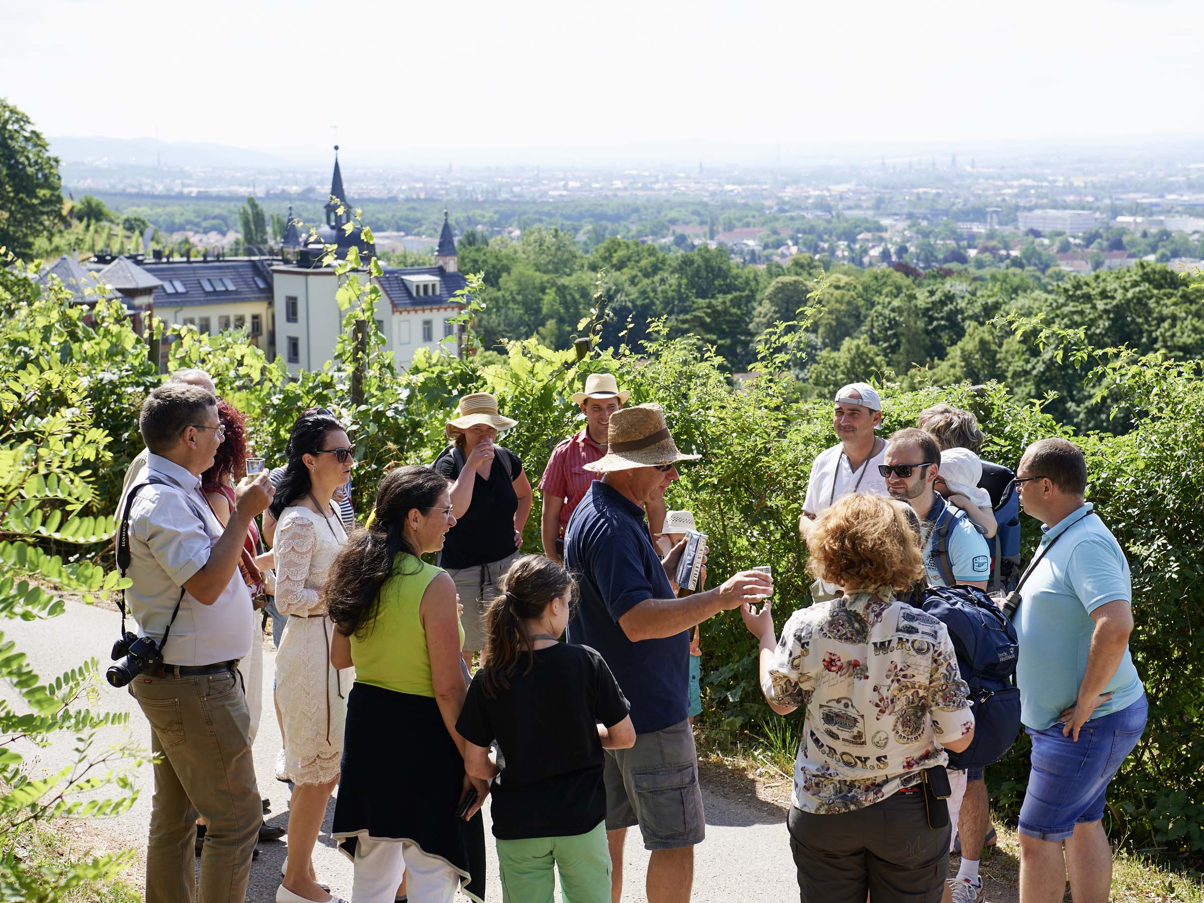 herrliche Ausblicke zur Winzerhaustour